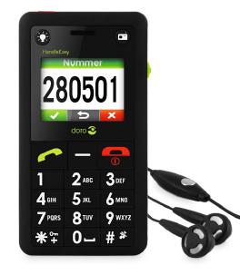 Doro HandleEasy 330gsm černá