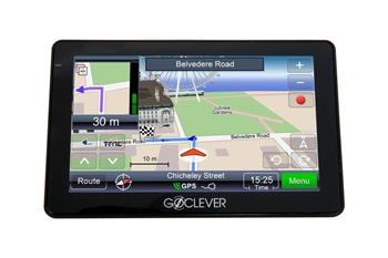 GOCLEVER 4366, 4,3" displej, FM, BT, 3D budovy, mapy Evropy