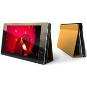 Digitální Album 7" TFT 4 GB paměť, stříbrný hliník & béžová kůže, USB 2.0