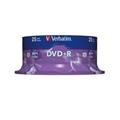 Verbatim DVD+R(25-Pack)Spindle/AZO/Matt Silver/16x/4,7GB