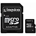 Pam. karta - KINGSTON 8 GB microSDHC Class 4 + adaptér