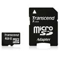 Pam. karta - Transcend 4 GB microSDHC Class 2 + adaptér