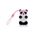 Bone Collection USB disk "Panda" s poutkem 4 GB, bílá/růžová