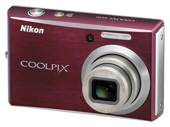 NIKON COOLPIX S610 červený