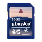 Pam. karta - KINGSTON 16 GB SDHC Class 4