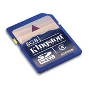 Pam. karta - KINGSTON 8 GB SDHC Class 4