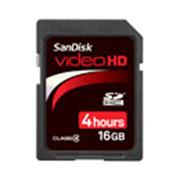 Pam. karta - SanDisk 16GB SDHC Video HD