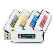 USB disk KINGSTON Data Traveler G2 4 GB s v�suvn�m konektorem, b�lo-�lut�