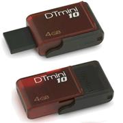 USB disk KINGSTON Data Traveler Mini10 4 GB s klipem