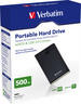 Verbatim 2.5'' Portable Hard Drive ESATA & USB 2.0, 500GB