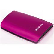Verbatim 2.5'' Portable Hard Drive Executive USB 2.0 500GB, Hot Pink