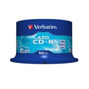 Verbatim CD-R(50-Pack)Spindle/AZO Crystal/52x/700MB
