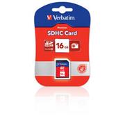 Verbatim SECURE DIGITAL CARD 16GB c6 T-BLIST