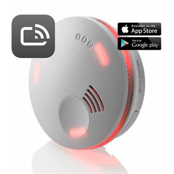 #Honeywell Home XS100-CSSK-A, Smart Detektor kouře X-Series (optický princip), Alarm Scan App, bateriový - poškozený oba