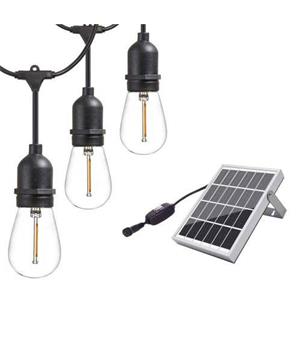 # iQtech iPro 10, solární venkovní světlo, 10 LED E27 žárovek, 6W Bazar