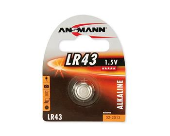 Ansmann LR43 alkalická, 186, V12GA, knoflíková, 1,5 V Bazar