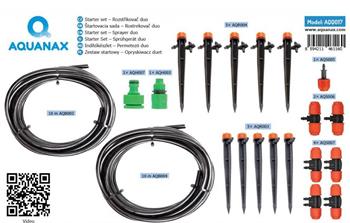Aquanax AQQ017, Starter set rozstřikovač duo