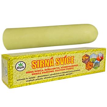 Biom sirná svíce, cca 700 g