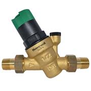 Braukman (Honeywell Home) redukční ventil se šroubením D05FS-1/2A, voda do 40°C, PN25, výstupní tlak 1,5 - 6 bar, DN15