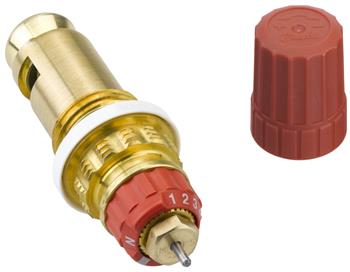 Danfoss 013G7380 Integrovaný ventil, RA, G 1/2 A, Přednastavení: Ano, Obsah sady: Ventil, ochranný kryt