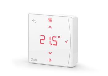 Danfoss Icon2 prostorový bezdrátový termostat 088U2122, Zigbee, infračervený podlahový snímač