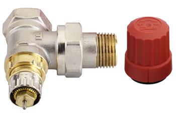 Danfoss Radiátorový ventil, RA-N 15, Normální průtok, DN 15, Rohový, F