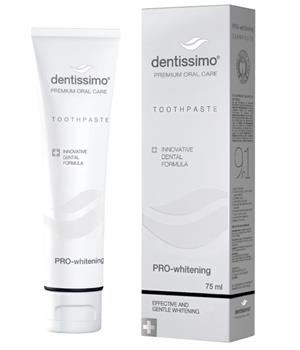 Dentissimo zubní pasta PRO -Whitening - bělící, 75ml