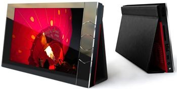 Digitální Album 7" TFT 4 GB, černá kůže