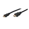 Digitus Kabel HDMI - mini HDMI, 2 m (v1.3, zlacené kontakty)