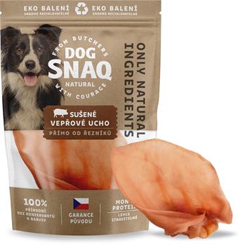 DOG SNAQ, Vepřové ucho sušené 1ks Bazar