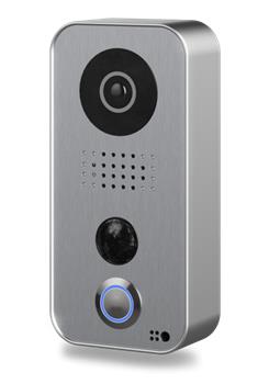 DoorBird DB-D101S, Dveřní stanice na povrch, polykarbonát, stříbrná