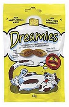 DREAMIES pochoutka sýrová 60g