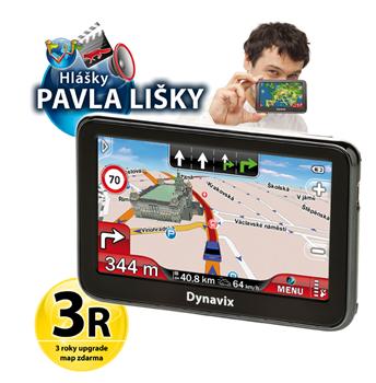 Dynavix NANO - Evropa 3R/4,3"/BT/RDS-TMC