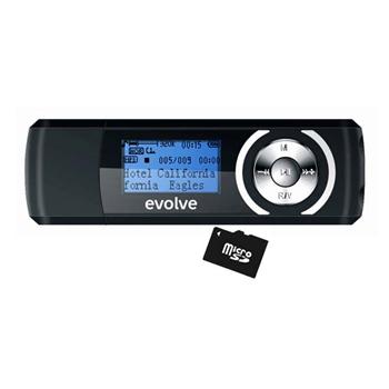 Evolve Base+ 4GB microSD (mp3+FM+FM vysílač+zázn.+CZ)