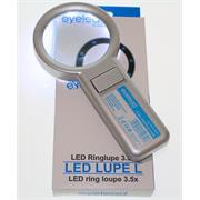 Eyelead osvětlená kruhová lupa 3,5x (10x LED)