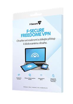 F-Secure VPN ('Freedome) 1 zařízení 1 rok