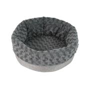 Fenica Bed, Ronda Coral, brown, 50 cm