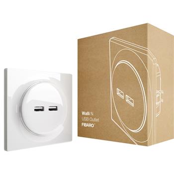 Fibaro Walli N USB Outlet, FGWU-021