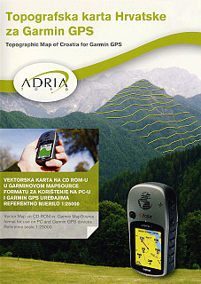 Garmin mapa TOPO Chorvatsko