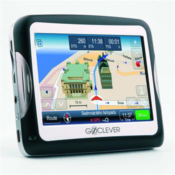 GOCLEVER 3525, 3,5", 3D budovy + mapy ce