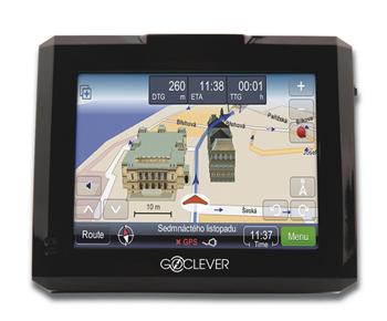 GOCLEVER 3535, 3,5", 3D budovy + mapy ce