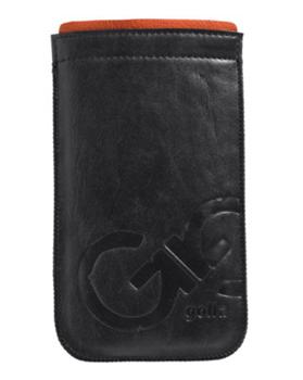 GOLLA kožené pouzdro (typ kapsa) pro smartphony, 3XL, Shel, černá - kolekce 2013