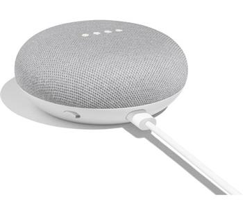 Google Home mini Chalk, Hlasový asistent, bílý