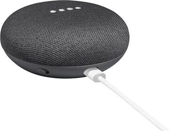 Google Home mini Charcoal, Hlasový asistent, černý