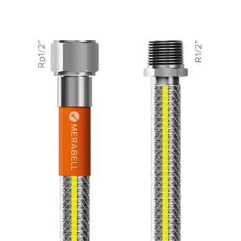 Hadice plynová Merabell Gas Profi R1/2"-Rp1/2" 100 cm