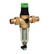 Honeywell Braukmann - jemný proplachovatelný filtr s vestavěným redukčním ventilem, 3/4" , 100 mikr. MiniPlus-FK06