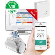 Honeywell Evohome Starter Set 1 CZ, Evohome Touch WiFi + 1x termohlavice HR92 + BDR91, +5% ErP 8