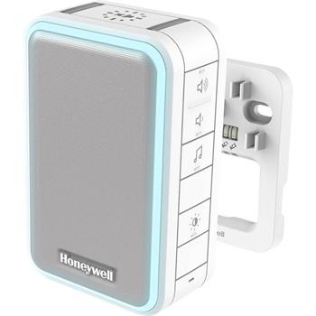 Honeywell Home drátový zvonek DW315S Series 3, 6 melodií, světelné zvonění, bez tlačítka, bílá