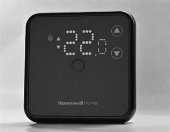 Honeywell Home termostat DT3, bezdrátový, černá