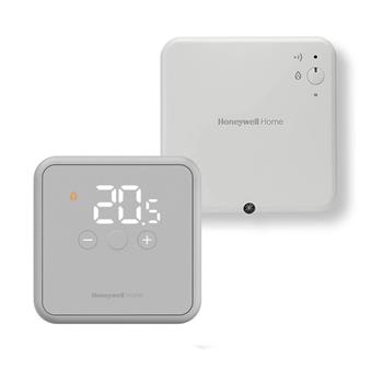 Honeywell Home YT42GRFT21, bezdrátový termostat DT4R + spínací jednotka R9H, šedá